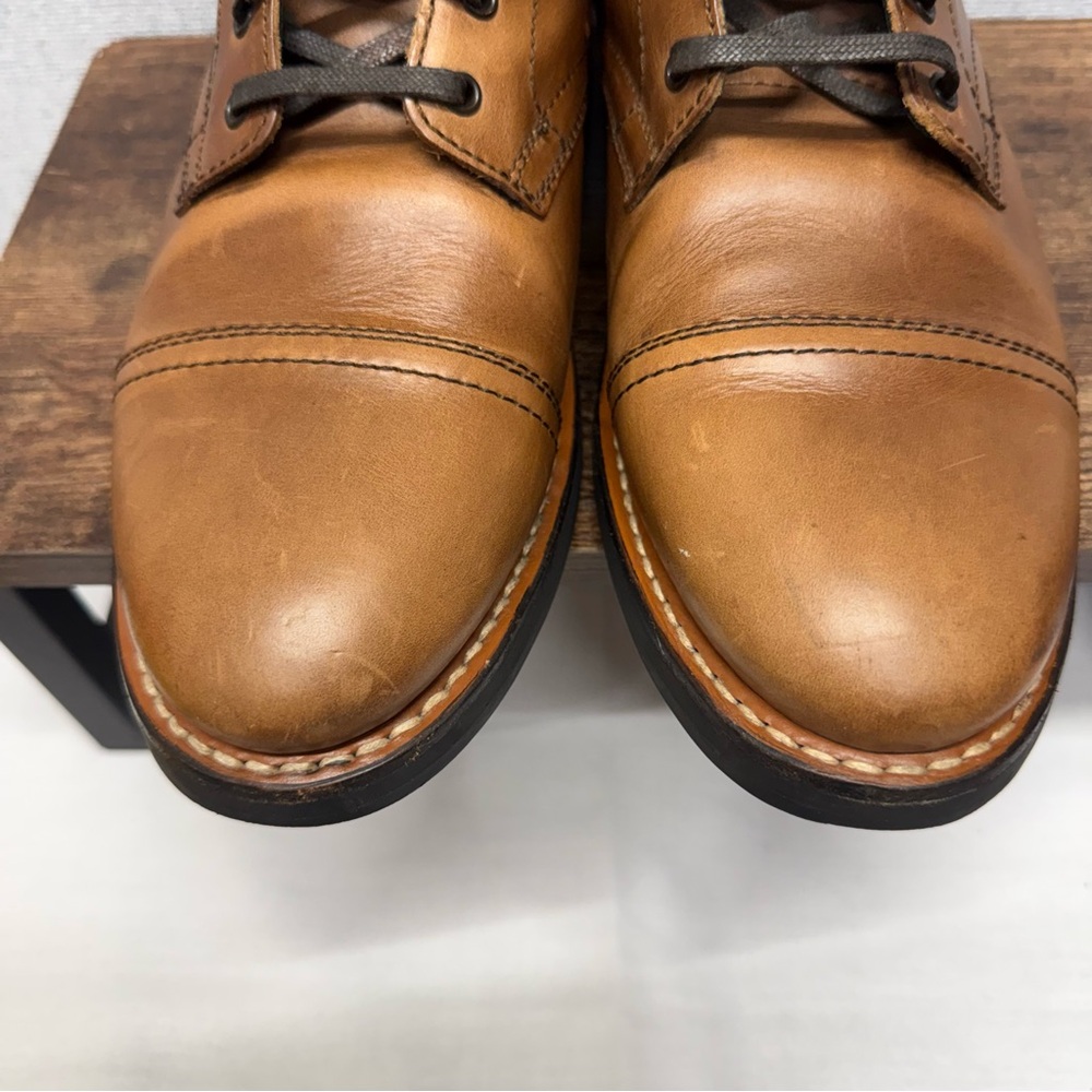 Thursday boot Company  Lace up mens boots Tan Brown - Picture 4 of 12
